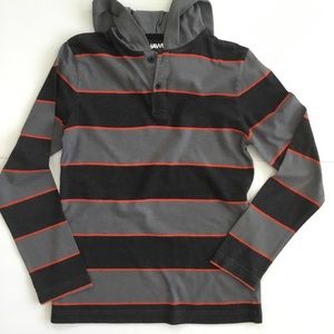 Tony Hawk Boys Hooded T-Shirt Long Sleeved Size M